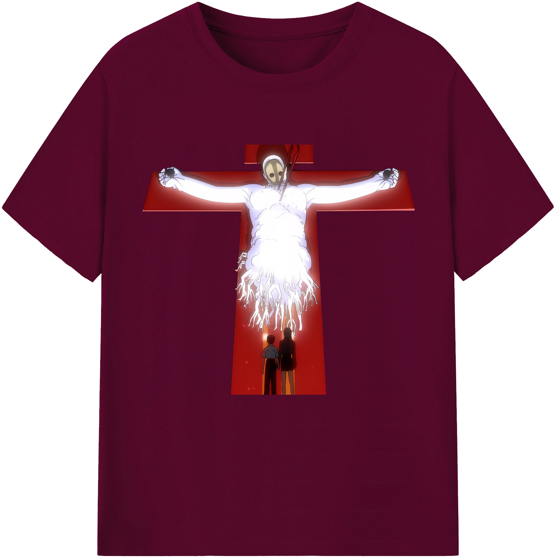 （画像用） EVA 新世紀エヴァンゲリオン レディースカジュアルプリントTシャツ（綿100％）